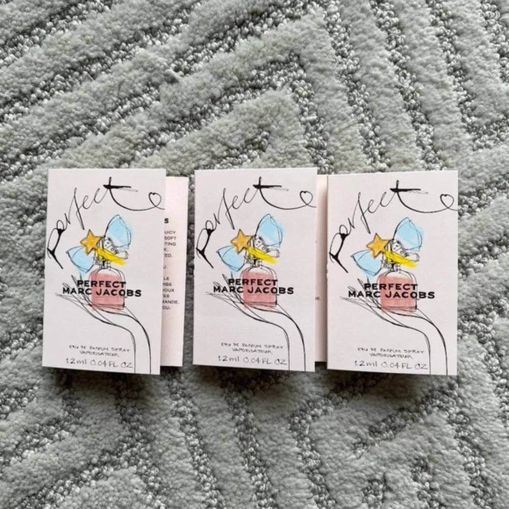 Lot of 3 Perfect Marc Jacobs (1.2 ml /0.04 Fl oz)